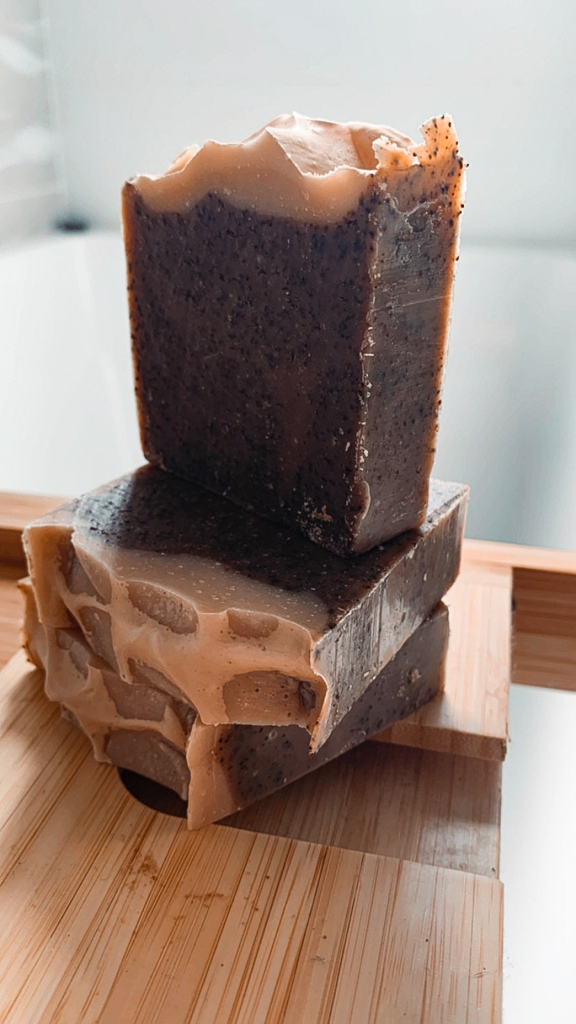 Handmade Coffee Scrubby Soap Bar