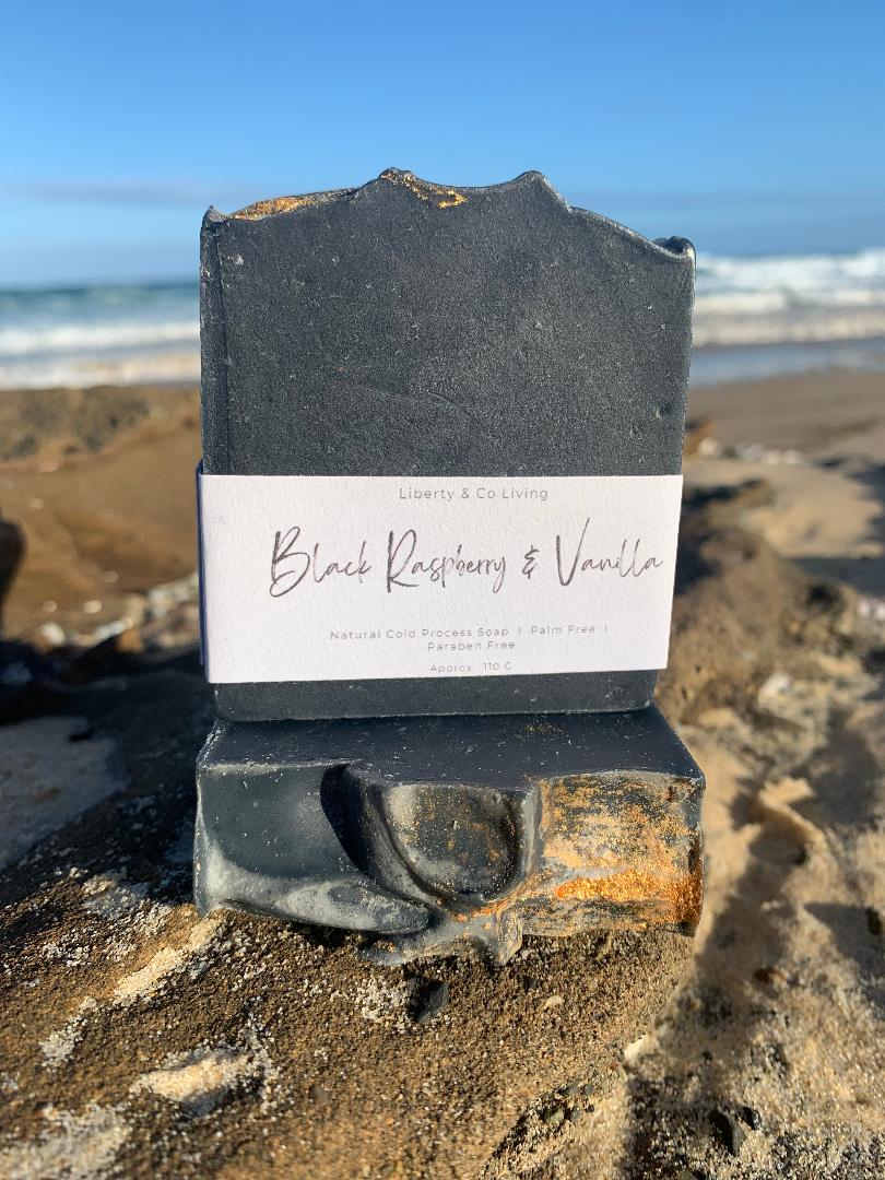 Black Raspberry & Vanilla Soap Bar